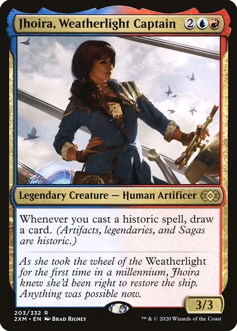 Jhoira, Weatherlight Captain · Double Masters 203/384
