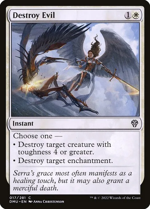 Destroy Evil · Dominaria United 17/453