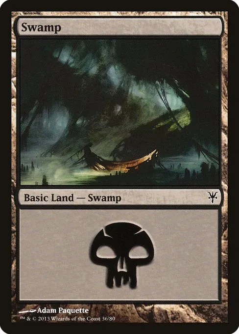 Swamp · Duel Decks: Sorin vs. Tibalt 36/80