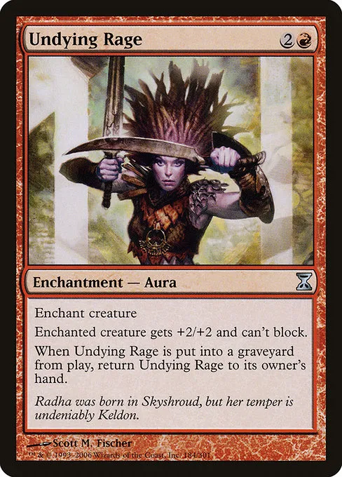 Undying Rage · Time Spiral 184/301
