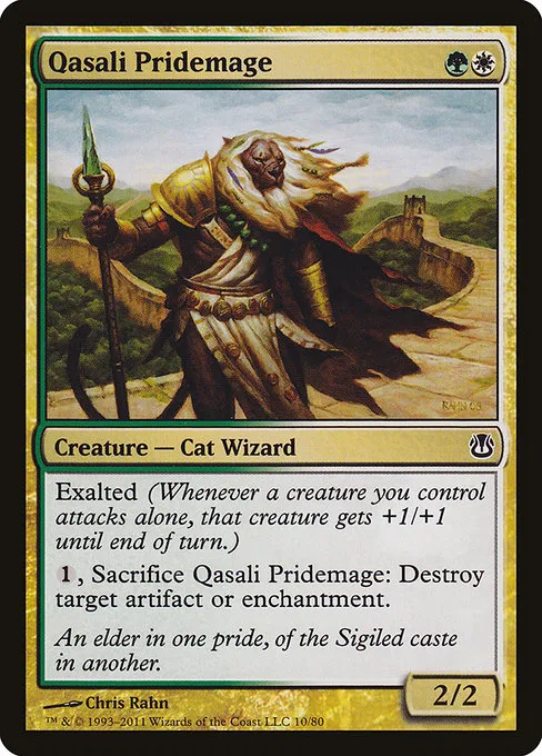 Qasali Pridemage · Duel Decks: Ajani vs. Nicol Bolas 10/80