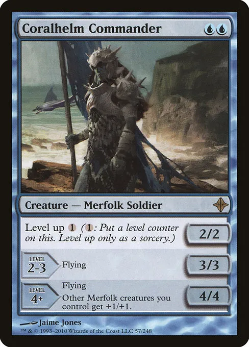 Coralhelm Commander · Rise of the Eldrazi 57/248