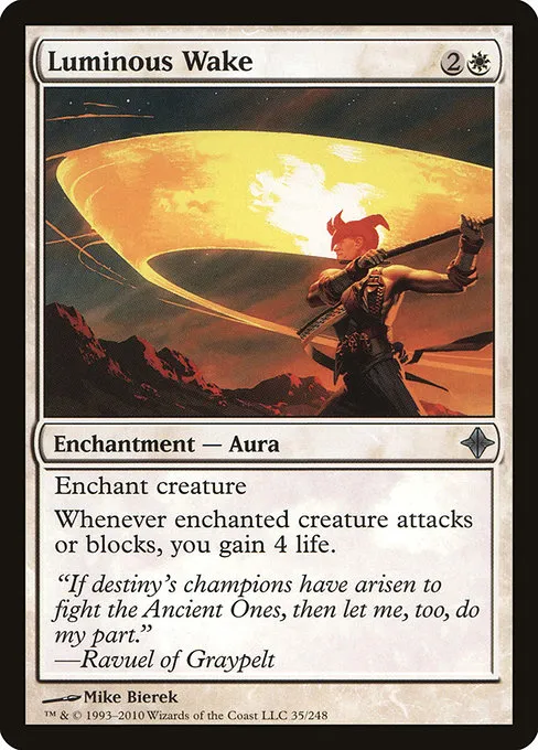 Luminous Wake · Rise of the Eldrazi 35/248