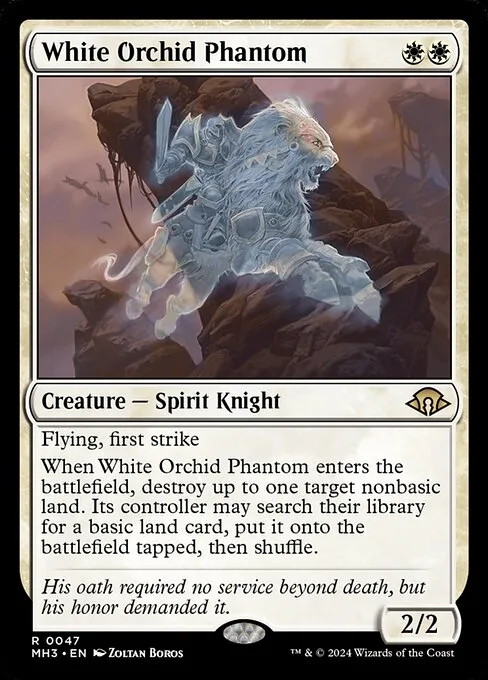 White Orchid Phantom · Modern Horizons 3 47/528