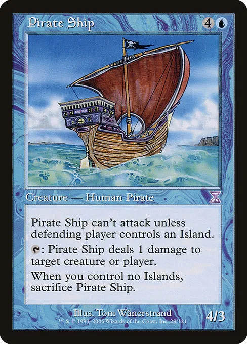 Pirate Ship · Time Spiral Timeshifted 28/121