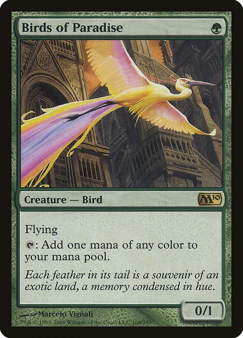 Birds of Paradise · Magic 2010 168/249