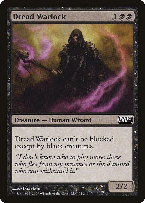 Dread Warlock · Magic 2010 94/249