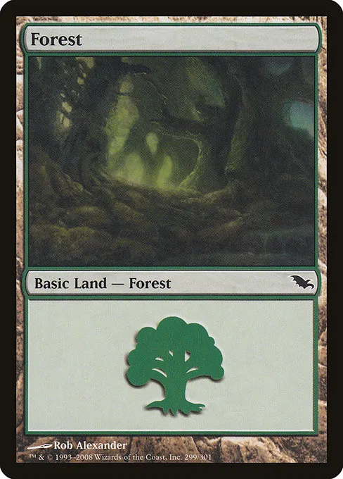Forest · Shadowmoor 299/302