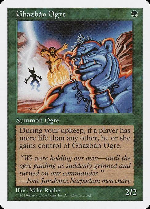 Ghazbán Ogre · Fifth Edition 298/460