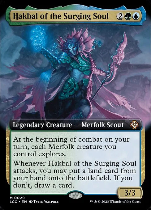 Hakbal of the Surging Soul · The Lost Caverns of Ixalan Commander 29/370