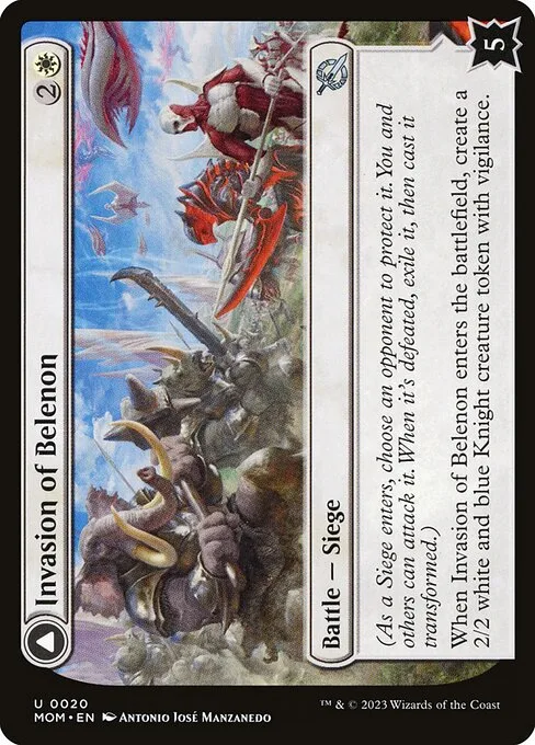 Invasion of Belenon // Belenon War Anthem · March of the Machine 20/387