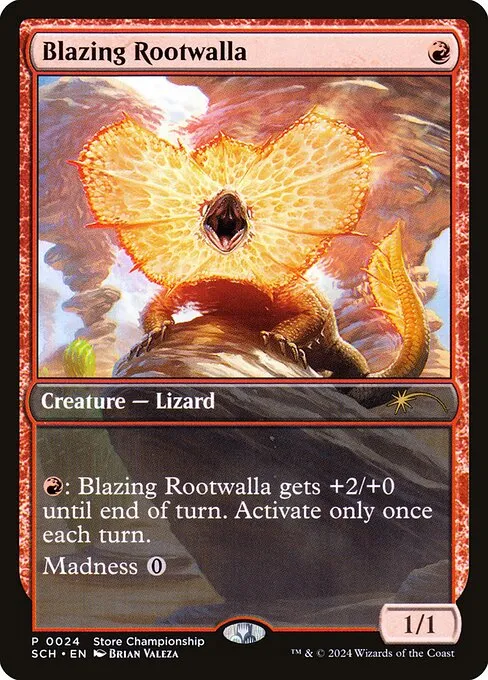 Blazing Rootwalla · Store Championships 24/50