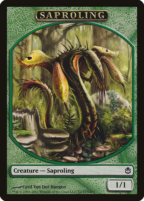 Saproling · Duel Decks: Ajani vs. Nicol Bolas Tokens 2/2