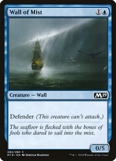 Wall of Mist · Core Set 2019 83/314