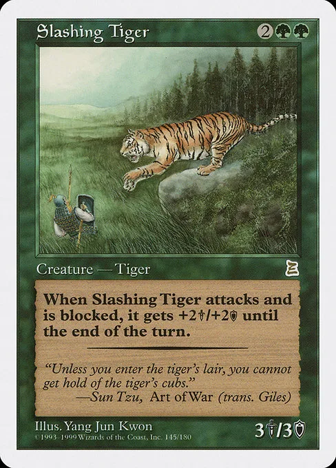 Slashing Tiger · Portal Three Kingdoms 145/180
