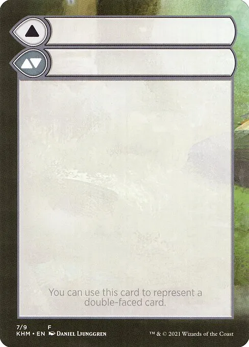 Double-Faced Substitute Card · Kaldheim Substitute Cards 7/9