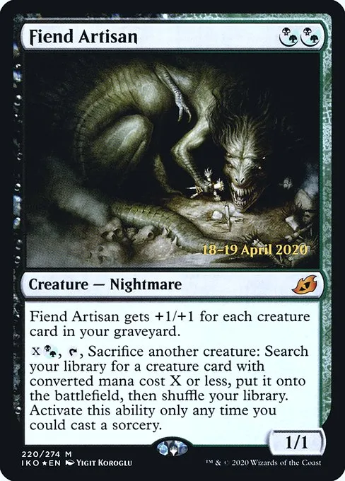 Fiend Artisan · Ikoria: Lair of Behemoths Promos 220s/137
