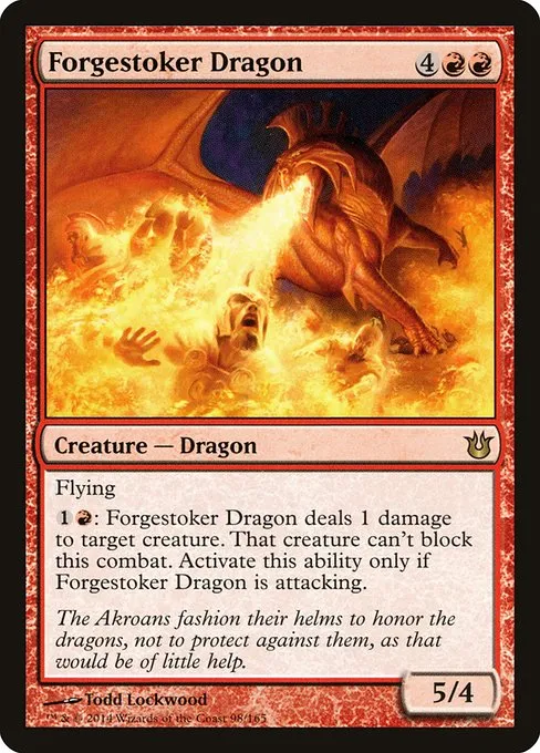 Forgestoker Dragon · Born of the Gods 98/165