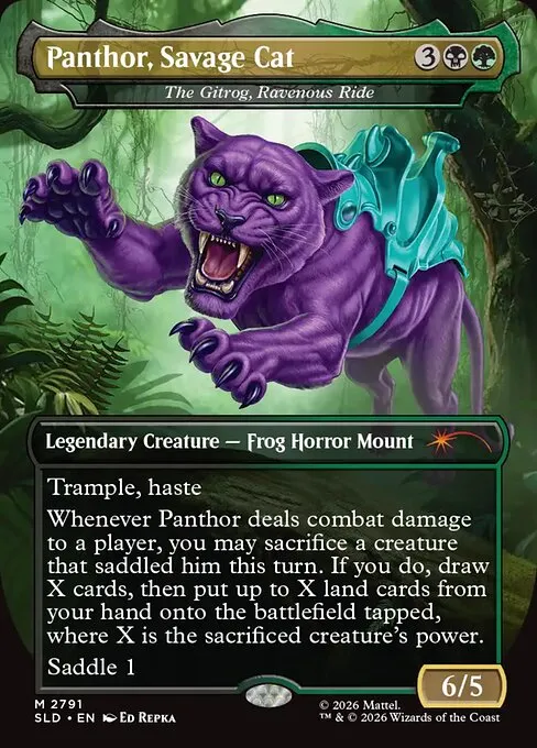 The Gitrog, Ravenous Ride · Secret Lair Drop 2791/2547