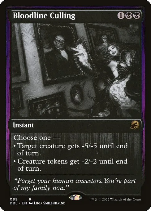Bloodline Culling · Innistrad: Double Feature 89/535