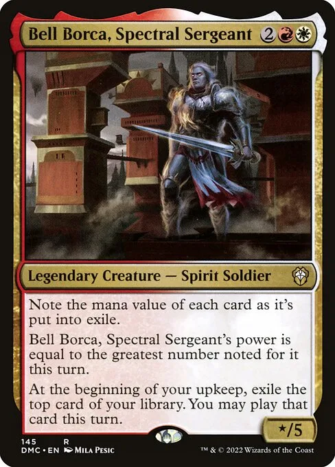 Bell Borca, Spectral Sergeant · Dominaria United Commander 145/240