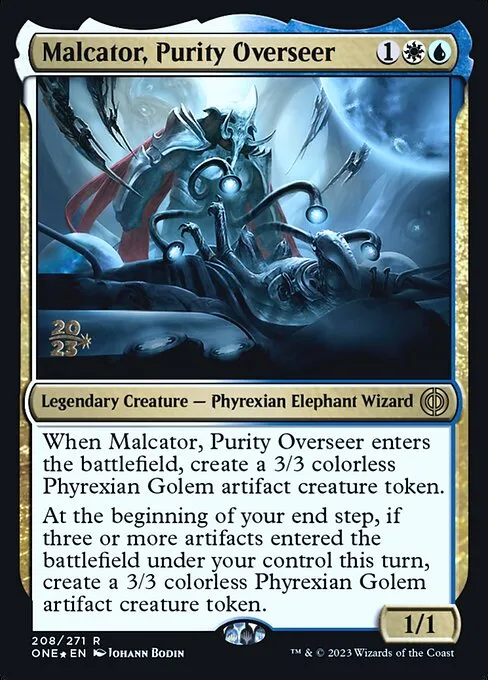 Malcator, Purity Overseer · Phyrexia: All Will Be One Promos 208s/160