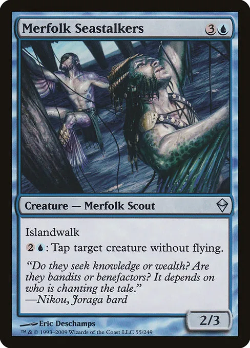 Merfolk Seastalkers · Zendikar 55/269