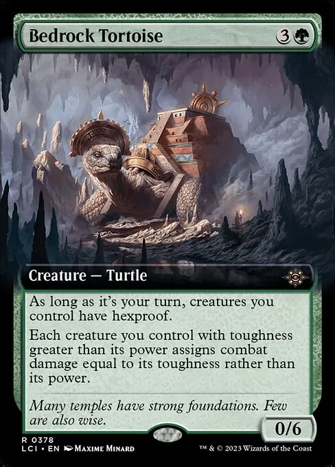 Bedrock Tortoise · The Lost Caverns of Ixalan 378/416