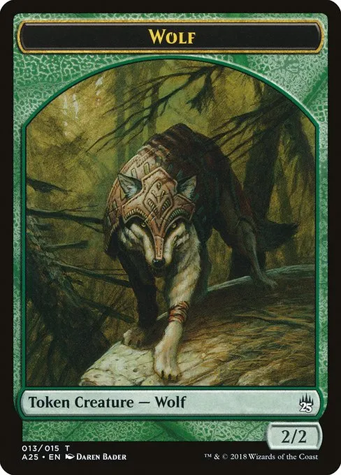 Wolf · Masters 25 Tokens 13/16