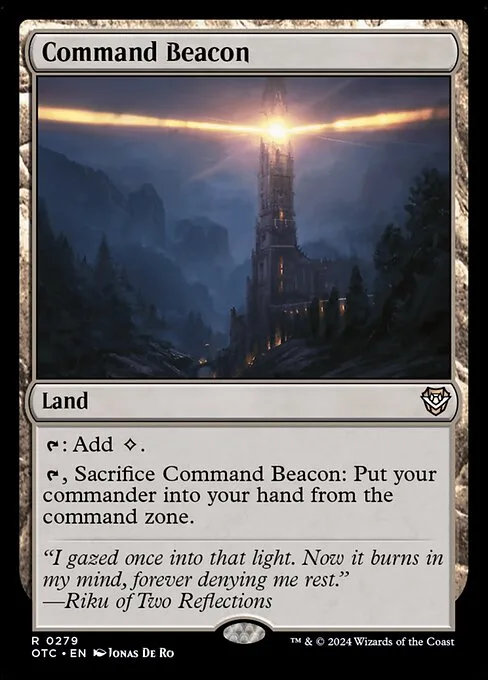 Command Beacon · Outlaws of Thunder Junction Commander 279/342