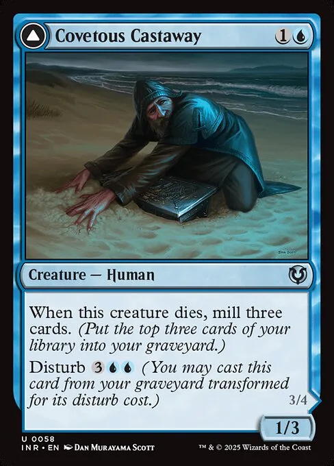Covetous Castaway // Ghostly Castigator · Innistrad Remastered 58/495