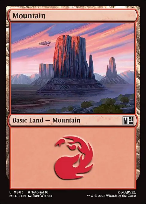 Mountain · Marvel Super Heroes Commander 863/9