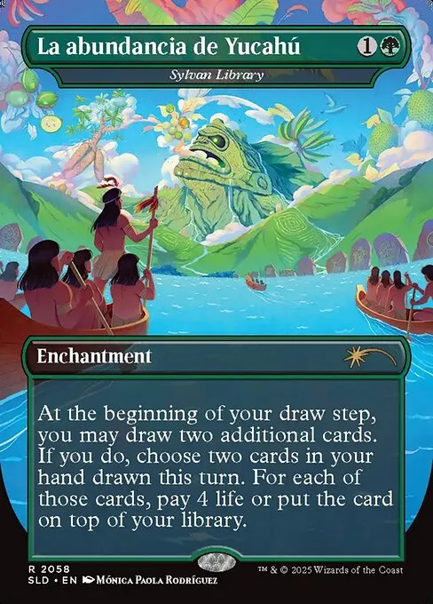 Sylvan Library · Secret Lair Drop 2058/2547