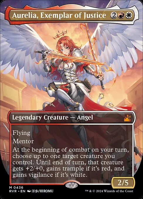 Aurelia, Exemplar of Justice · Ravnica Remastered 436/531