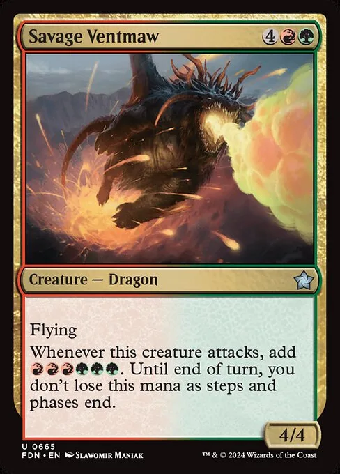 Savage Ventmaw · Foundations 665/771