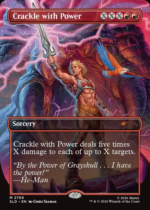 Crackle with Power · Secret Lair Drop 2769/2547
