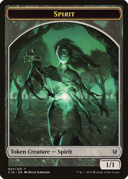 Spirit · Commander 2016 Tokens 1/21