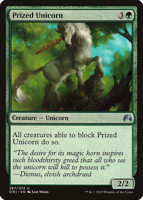 Prized Unicorn · Magic Origins 287/288