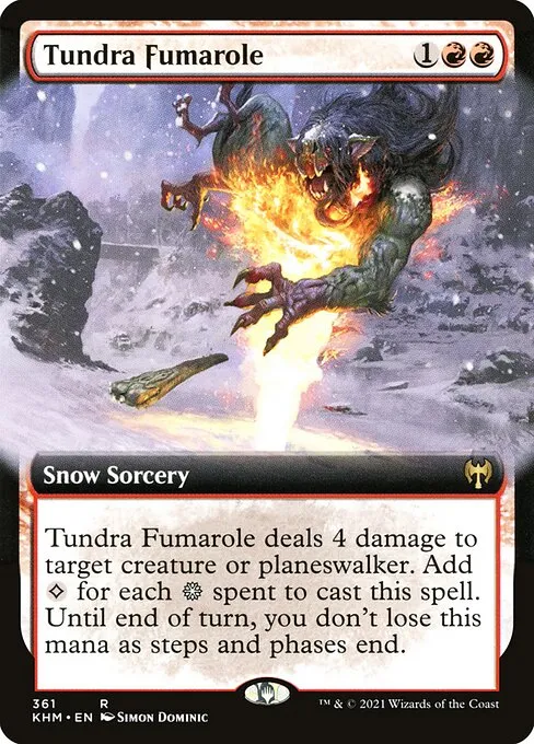 Tundra Fumarole · Kaldheim 361/425