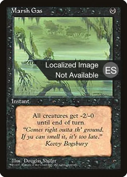 Marsh Gas · Fourth Edition Foreign Black Border 146/378