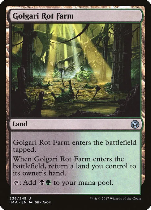 Golgari Rot Farm · Iconic Masters 236/249