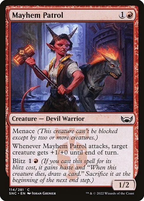 Mayhem Patrol · Streets of New Capenna 114/513