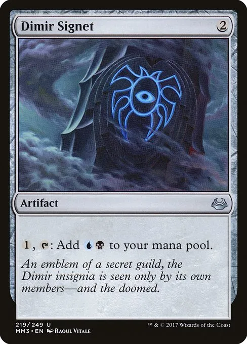 Dimir Signet · Modern Masters 2017 219/249