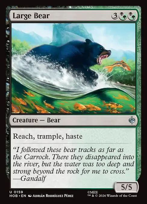 Large Bear · The Hobbit 159/39