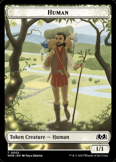Human · Wilds of Eldraine Tokens 2/18