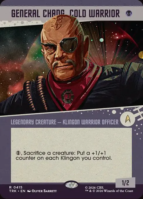 General Chang, Cold Warrior · Star Trek 415