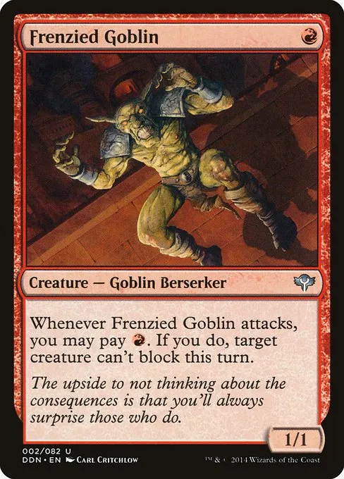 Frenzied Goblin · Duel Decks: Speed vs. Cunning 2/82