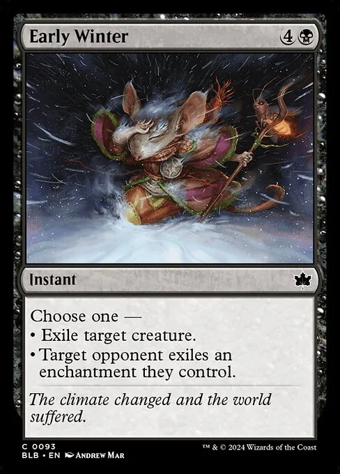Early Winter · Bloomburrow 93/398