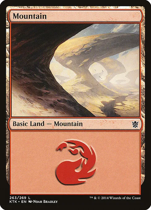 Mountain · Khans of Tarkir 263/293