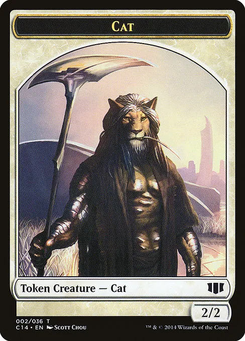 Cat · Commander 2014 Tokens 2/36